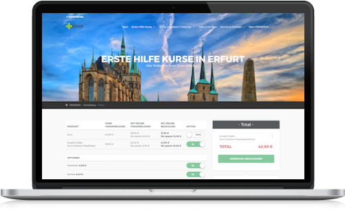Erste-Hilfe-Kurs Anmeldung in Hamburg Eimsbüttel